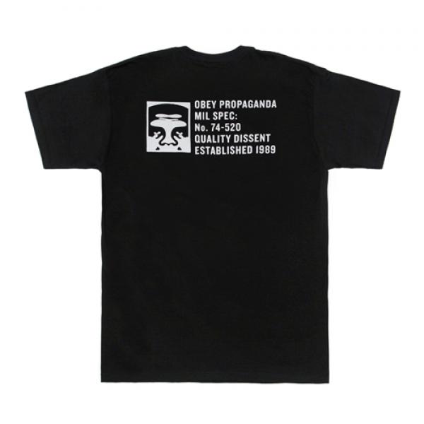 (163081370)HALF FACE MIL SPEC TEE-BLK